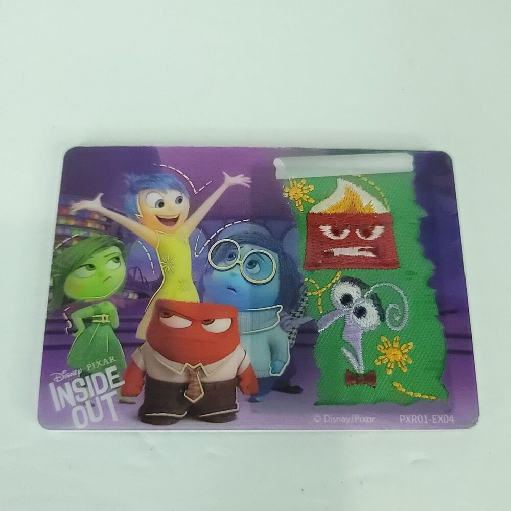 Inside Out Disney 100 37th Pixar Oscar Embroidery 005/166 Trading Card Patch